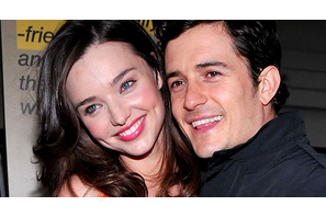 ミランダ・カー、夫オーランド・ブルームの洋服を着るのがお気に入り 画像