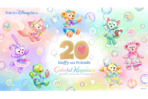 【ディズニー】春のスペシャルイベント「ダッフィー＆フレンズ20周年：カラフルハピネス」開催決定！“パルパル”第4弾はドナルドダック 画像