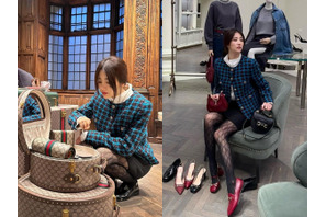 『トンイ』女優パク・ハソン、網タイツ×ミニスカで色気爆発…ファンも「靴より美脚が目立つ」と驚き【PHOTO】 画像