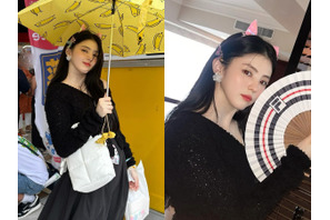 女優ハン・ソヒが沖縄に降臨！顔も隠さずドン・キホーテの前で記念撮影「尊すぎる」【PHOTO】 画像