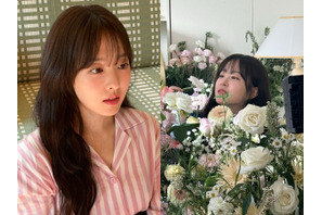 童顔女優パク・ボヨン、これぞ“愛らしさの塊”。花より美しい近況公開【PHOTO】 画像