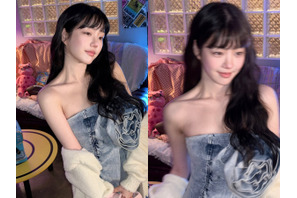 『チャングム』女優の娘イ・ユビ、美デコルテあらわな可愛い姿に反響！「お人形みたい」【PHOTO】 画像