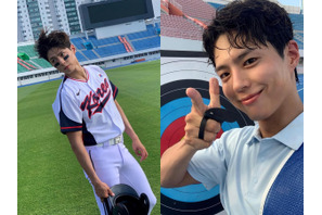 ユニフォームに道着…俳優パク・ボゴムがスポーツ選手に変身！「見たら100％惚れる」と話題【PHOTO】 画像