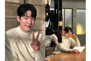 俳優キム・ウビン、分厚い胸板と広い肩幅の男らしさとは正反対の愛嬌に“キュン”…「罪深い」【PHOTO】 画像