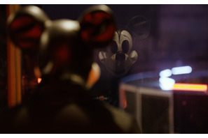 ミッキーの大きな耳が物陰から覗く…『マッド・マウス』場面写真 画像