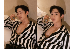 「ボタン留めて…」俳優チョン・ヘイン、色気漂う姿は久しぶり！【PHOTO】 画像