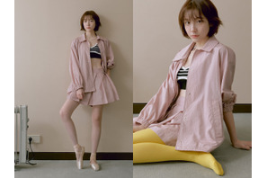 ベッドシーンが話題の女優パク・ジヒョン、華奢ボディに反響！「目が覚めるビジュアル」 画像