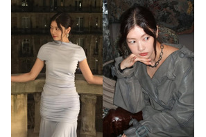 『となりのMr.パーフェクト』女優チョン・ソミンの“優雅な”ディナータイム。細いウエスト引き立つドレス姿に注目！【PHOTO】 画像