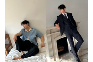 “顔天才” チャウヌが春を先取り！抜群のプロポーションで魅せたダンディのお手本【PHOTO】 画像