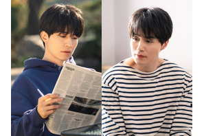『離婚保険』主演のイ・ドンウク、カメラの外では台本手放さず…真剣な姿も“カッコいい”【PHOTO】 画像