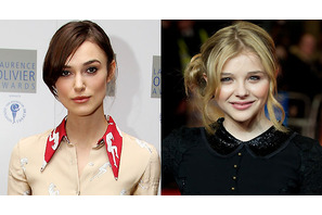 キーラ・ナイトレイ、新作でクロエ・グレース・モレッツとの濃厚なラブシーンを撮影 画像