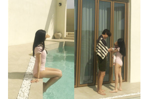 “推し”だった韓国スターと結婚した日本人女性、“羨ましすぎる” 水着姿と家族のひと時を公開【PHOTO】 画像