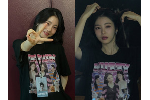 Tシャツを着てもあふれる高級感…女優シン・イェウン、初ファンミの舞台裏を公開【PHOTO】 画像