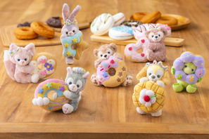 【ディズニー】ドーナツに抱きついているダッフィー＆フレンズがかわいすぎ！「ダッフィー＆フレンズのフィルド・ウィズ・ジョイ！」SPグッズ 画像