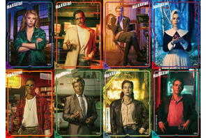 『MaXXXine マキシーン』ミア・ゴス、リリー・コリンズ、ケヴィン・ベーコンほかキャラポス一挙解禁 画像