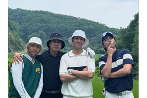 グンちゃんとイ・スンギが初対面？“意外すぎる”面々のゴルフ会合の様子【PHOTO】 画像