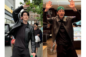 キム・ウビン、日本で撮られたお茶目な姿にほっこり「かわいさ漏れまくりです」【PHOTO】 画像