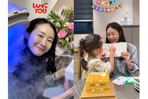 女優チェ・ジウ、愛娘に祝われた50歳の誕生日…笑顔あふれる瞬間を公開【PHOTO】 画像