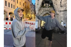 “皇太子の余裕” イ・ジョンソク、海外ロケの合間に見せたリラックスした姿【PHOTO】 画像