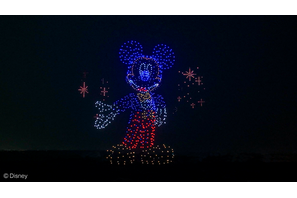 【ディズニー】夜空を彩るドローンショー“マジック・イン・ジ・エア”が帰って来る！初回は8月2日の足利花火大会 画像