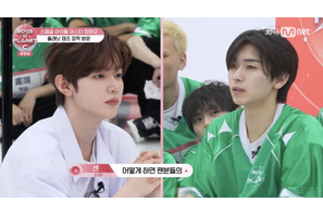 ZEROBASEONEジャン・ハオがサプライズ訪問、日本人練習生・センの反応は…「BOYS II PLANET C」第2話 画像