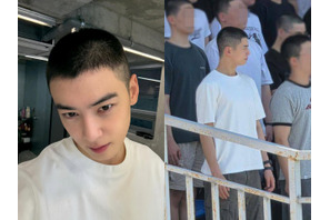 入隊したチャウヌ、思わず“迷惑な訓練兵”に!?「我が子より見つけやすかった」と話題 画像