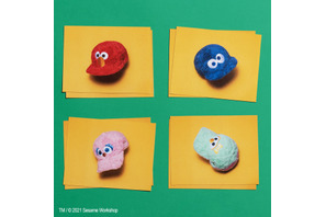 「セサミストリート」エルモ、クッキーモンスターたちが、ふわふわキャップになった!?　 「ニューエラ」新作コラボアイテム登場 画像