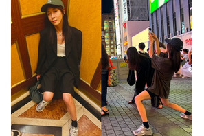 “NHKの韓ドラ女王”が大阪・心斎橋で大はしゃぎ!!  飾らない姿が話題 画像