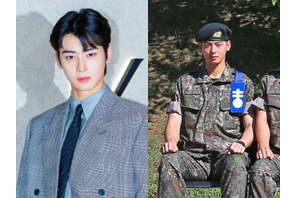 “訓練兵”チャウヌの凛々しい近況。軍服姿でも“顔天才”ぶりは健在！【PHOTO】 画像