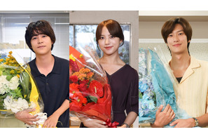 清原果耶＆成田凌＆ナ・イヌ「初恋DOGs」笑顔でクランクアップ 画像