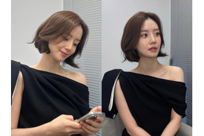 『王女の男』女優ムン・チェウォンの清純＆上品な近況。“ボブヘア女神”は健在だった！【PHOTO】 画像