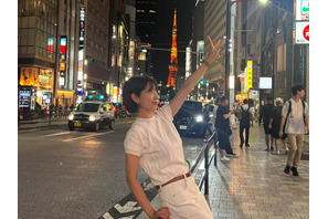 パク・シネ、東京で撮られた“大学生ビジュ”がすごい！旅行に行きたくてウズウズ!?【PHOTO】 画像