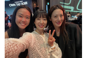 女優パク・シネ、爽やかボブヘアでゴルフ大会参戦！宴会でも目立つ“若々しさ”【PHOTO】 画像