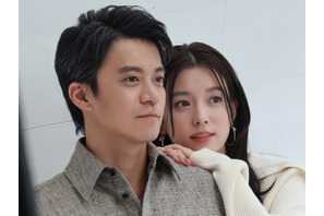 ハン・ヒョジュ&小栗旬のPR舞台裏写真公開!! 「作品世界そのままに」 画像