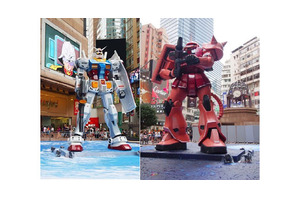 国外最大級のガンダム、香港へ！タイムズスクエアにて「GUNDAM DOCKS AT HONG KONG」開催中 画像