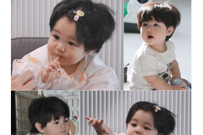 俳優シム・ヒョンタクの愛息ハルちゃん、人生初のパスタに「ルンルン」 画像