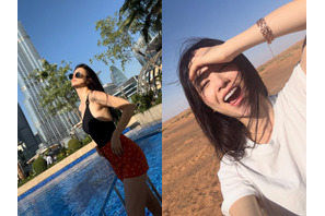 『トンイ』女優パク・ハソン、ドバイ旅行で魅せたお茶目な姿に「可愛すぎる」の声【PHOTO】 画像