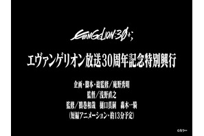 「エヴァンゲリオン」30周年記念新作短編アニメーション上映決定 フェスイベント「EVANGELION:30+；」にて 画像