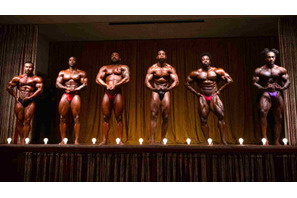 筋肉率200%！世界的ボディビルダーが多数出演『ボディビルダー』メイキング写真 画像