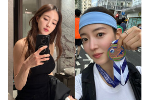 『赤い袖先』イ・セヨン、香港マラソン完走で見せた健康美「すごすぎる」【PHOTO】 画像
