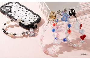 小ぶりで透明感のあるアクリルチャームが大人可愛い！マリー、ベイマックスなど「ディズニーキャラクター ビーズハンドストラップ」登場 画像