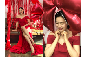 「息子さんも驚いてるはず」ソン・イェジン、息を呑む“超絶美脚”を披露【写真】 画像