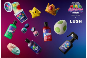 『ザ・スーパーマリオギャラクシー・ムービー』 × LUSH、限定コラボ商品が3月10日発売！ 画像