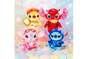 カラフルでポップ！デコラファッション姿のスティッチたち　Happyくじ「Stitch Colorful Kawaii」明日発売 画像