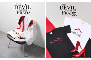 赤いハイヒールのTシャツも『プラダを着た悪魔』＆『プラダを着た悪魔2』限定アパレルがPLAZAに登場 画像