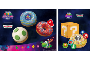ドーナツ3種が新登場！ハテナブロックも『ザ・スーパーマリオギャラクシー・ムービー』×KKD 画像