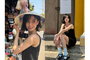 『梨泰院クラス』女優クォン・ナラの“のんびりした”近況。8頭身の完璧なプロポーションは健在だった！【PHOTO】 画像