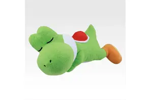 ヨッシーだらけ！「一番くじ スーパーマリオ with YOSHI」発売　ラストワン賞はおやすみ姿のぬいぐるみ 画像
