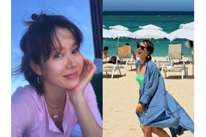 ソン・イェジン、家族での夏休みを満喫中!?夫ヒョンビンと息子の顔は“スタンプ隠し”で公開！【PHOTO】 画像