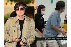 “白髪”を束ねたペ・ヨンジュンと“奇跡の童顔”パク・スジン、まるで時が止まったような美しすぎる夫婦の近況 画像